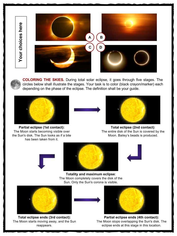 Eclipse Facts, Worksheets & 2017 Solar Eclipse Information