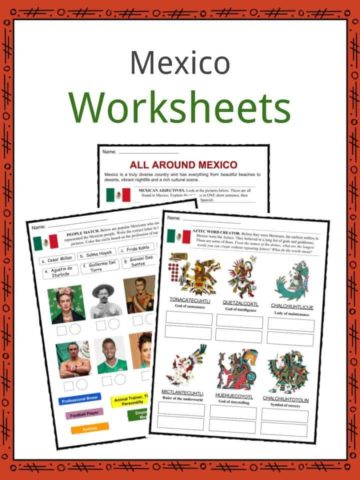 Mexico Worksheets