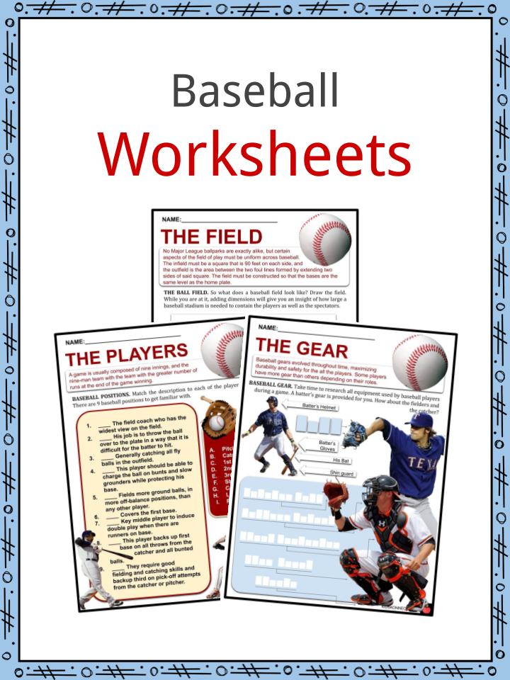 Baseball Worksheets