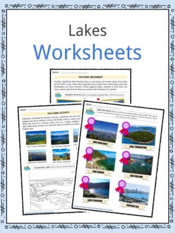 Lakes Worksheets