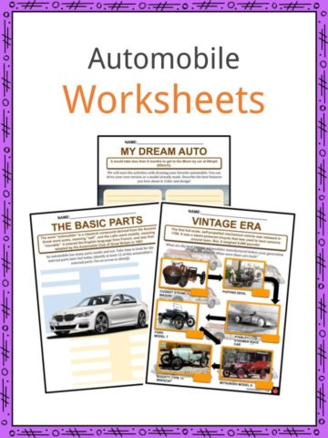 Automobile Worksheets