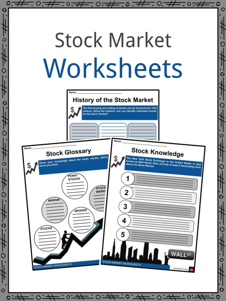 Stock Market Worksheet For Students