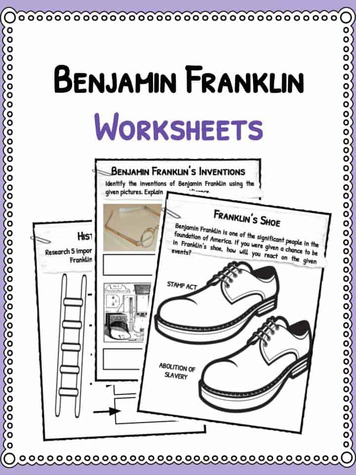 Benjamin Franklin Free Printable Worksheets Printable Templates