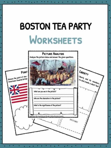 Boston Tea Party Worksheets