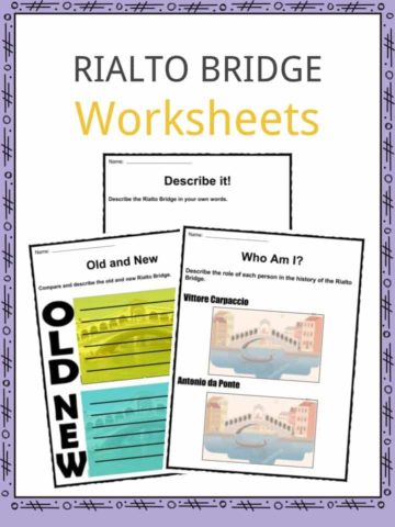 Rialto Bridge Worksheets