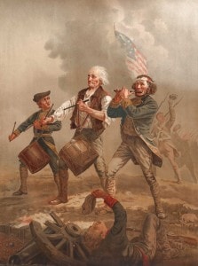 The Spirit of '76, originally entitled Yankee Doodle, is a Patriotic painting by Archibald Willard