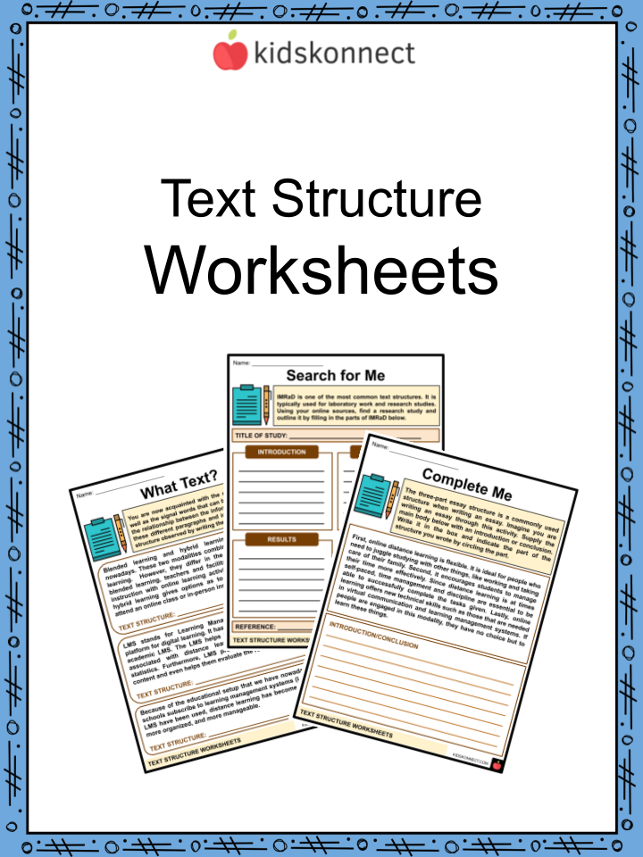 text-structure-worksheets-facts-types-function-examples