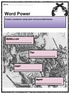 Shays’ Rebellion Facts, Worksheets Summary & Explanation For Kids