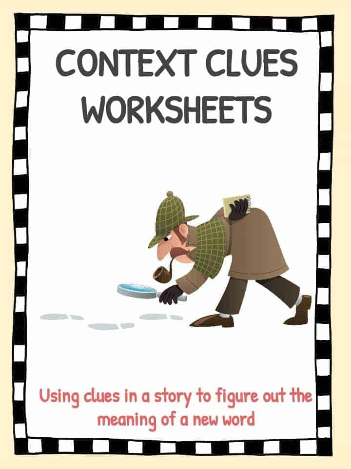 context clues vocabulary worksheet