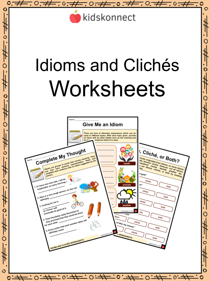 idioms for kids examples