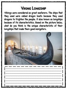viking facts information worksheets for kids teaching resources