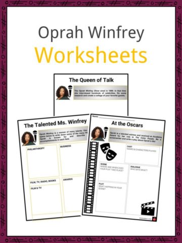 Oprah Winfrey Worksheets
