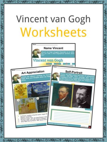 Vincent van Gogh Worksheets