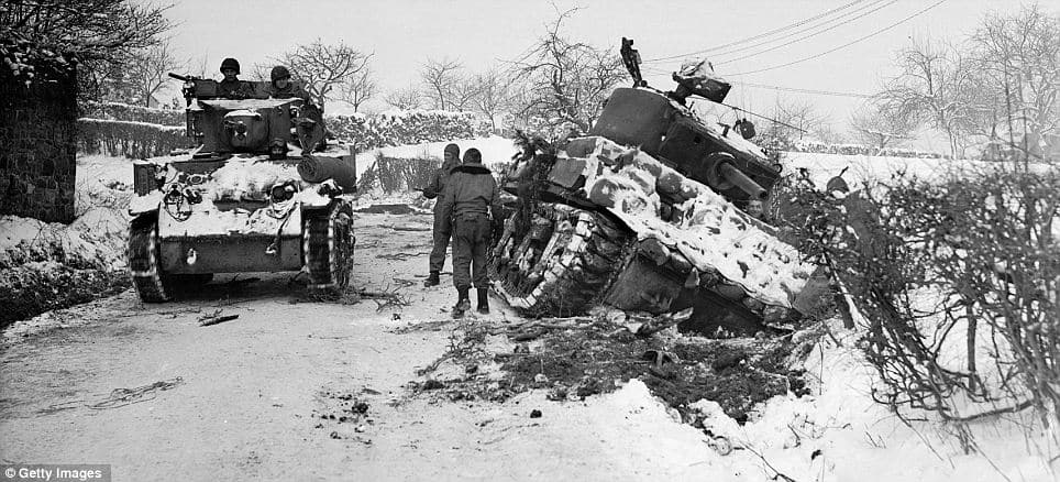 how many tanks were lost during the battle of the bulge