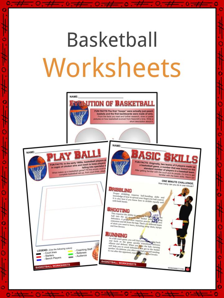 basketball facts worksheets sporting history for kids