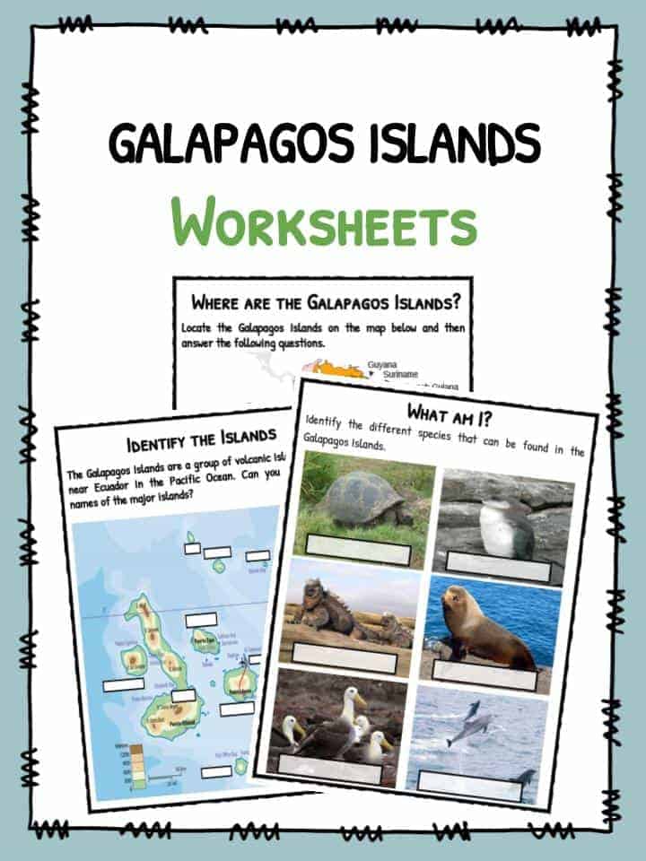 Galapagos Islands Facts & Worksheets