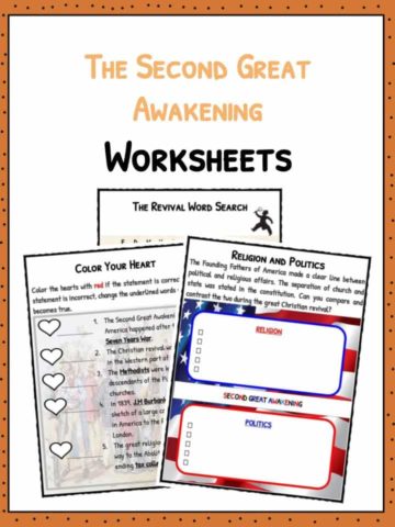 The Second Great Awakening Worksheets