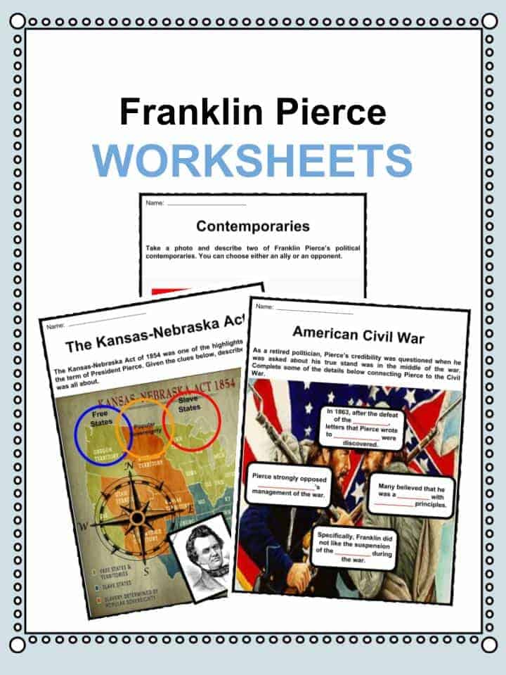Franklin Pierce Worksheets