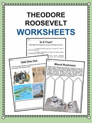 Theodore Roosevelt Worksheets