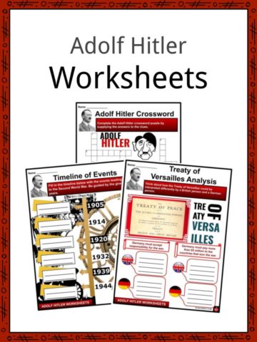 Adolf Hitler Worksheets