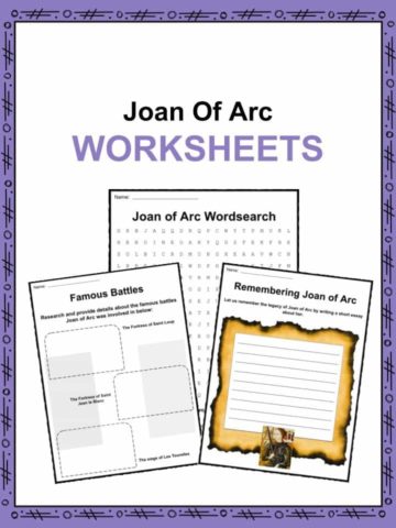 Joan of Arc Worksheets