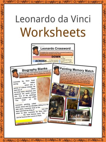 Leonardo da Vinci Worksheets