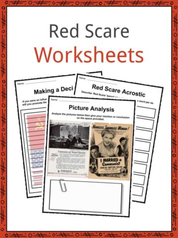 Red Scare Worksheets