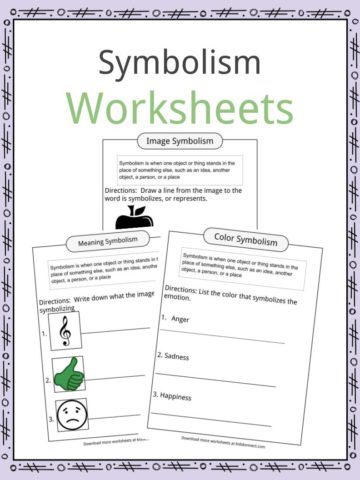 Symbolism Worksheets