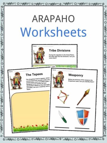 Arapaho Worksheets