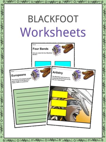 Blackfoot Worksheets