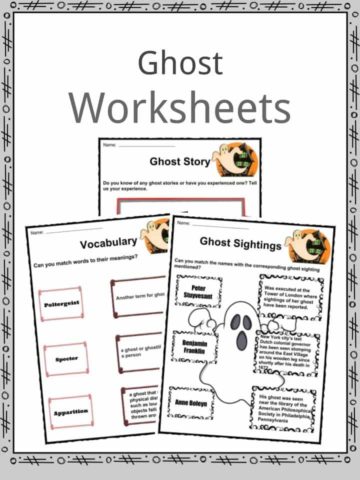 Ghosts Worksheets