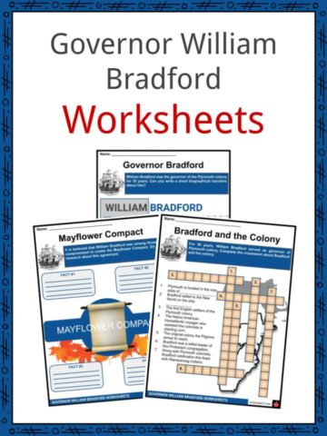 Governor William Bradford Worksheets