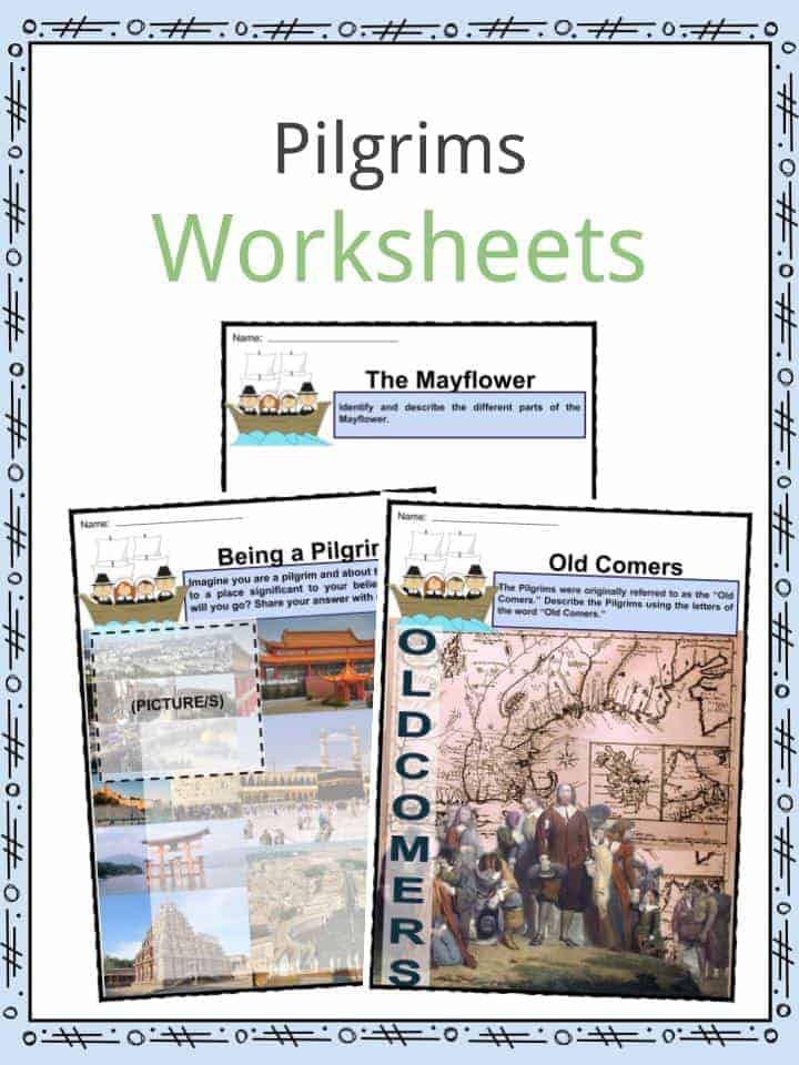 pilgrim-worksheets-facts-information-history-for-kids