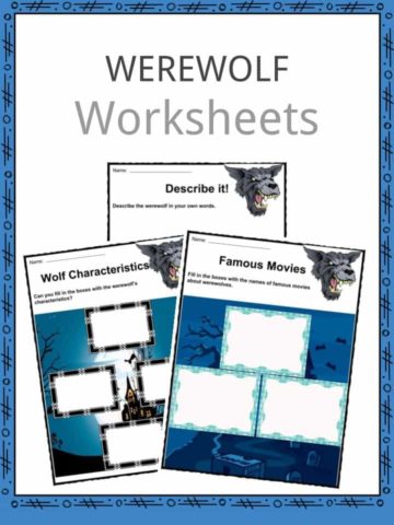 Werewolf Worksheets