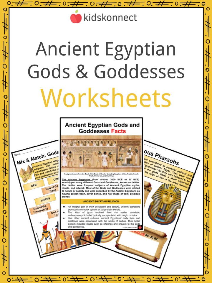 all egyptian gods and goddesses with names