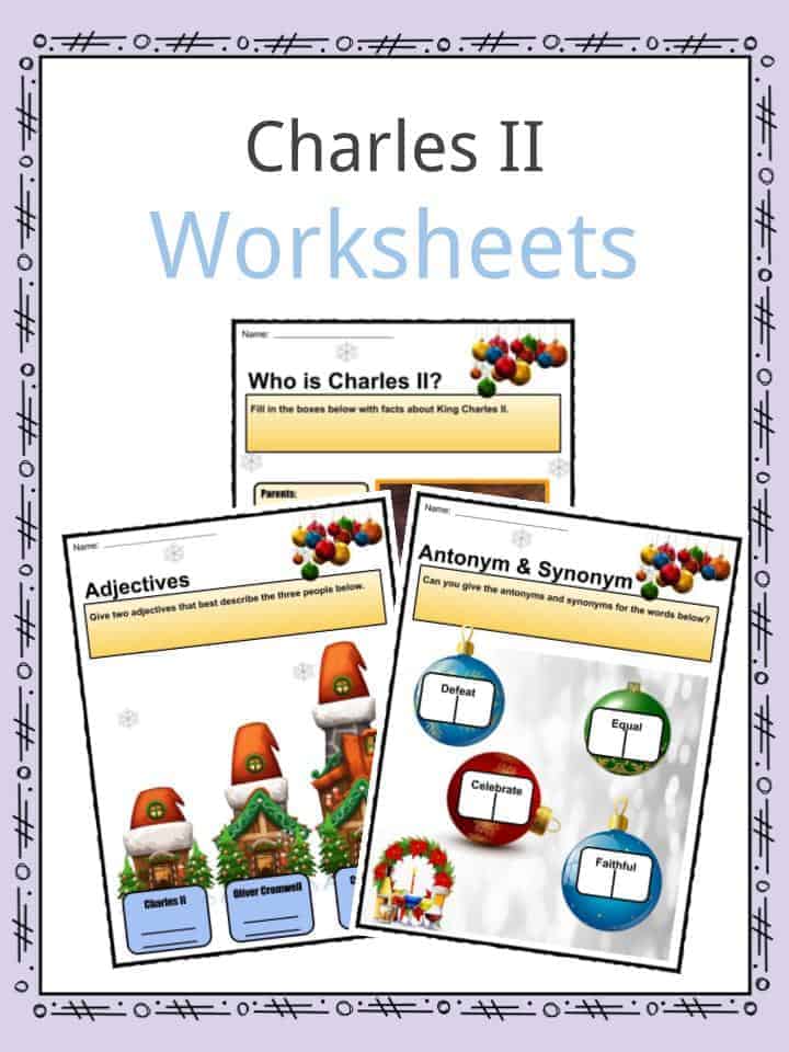 Charles II Worksheets