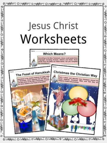 Jesus Christ Worksheets