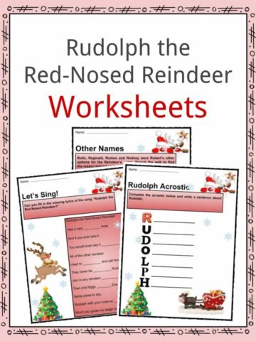 Rudolph the Red-Nosed Reindeer Worksheets