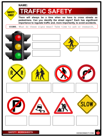 Safety Facts, Worksheets & General Advice and Information For Kids
