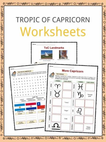 Tropic Of Capricorn Worksheets