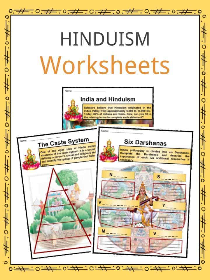 Hinduism Worksheets