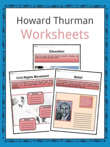 Howard Thurman Worksheets