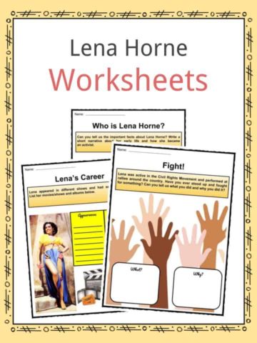 Lena Horne Worksheets
