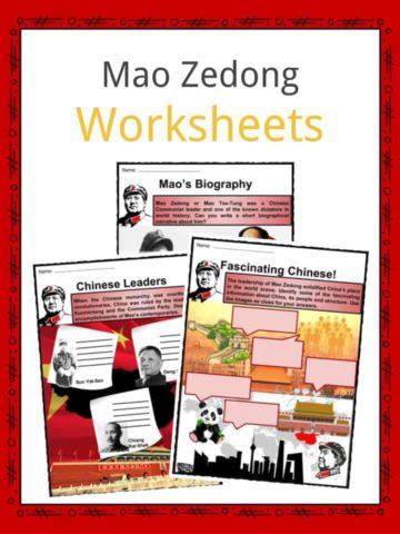 Mao Zedong Worksheets