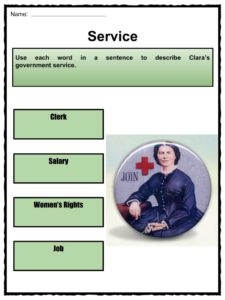 Clara Barton Facts, Worksheets, Biography & Women's Rights For Kids