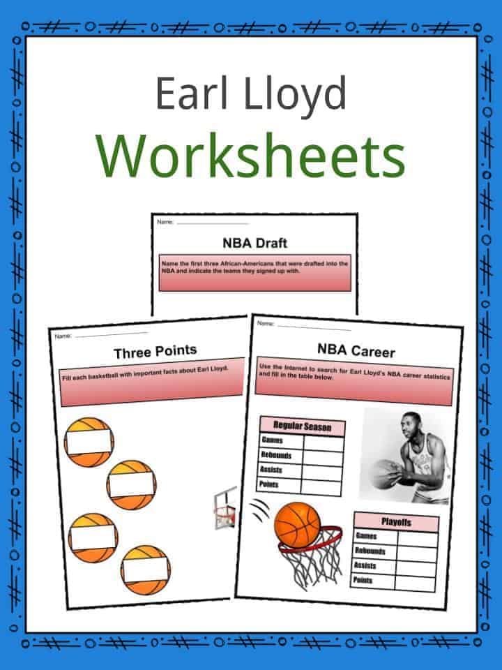 Earl Lloyd Worksheets