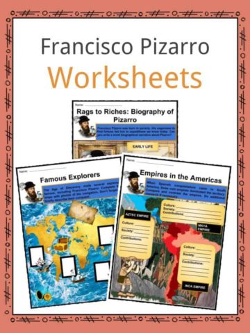 Francisco Pizarro Worksheets