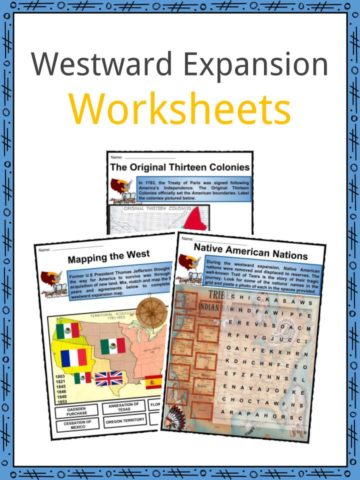 Westward Expansion Worksheets