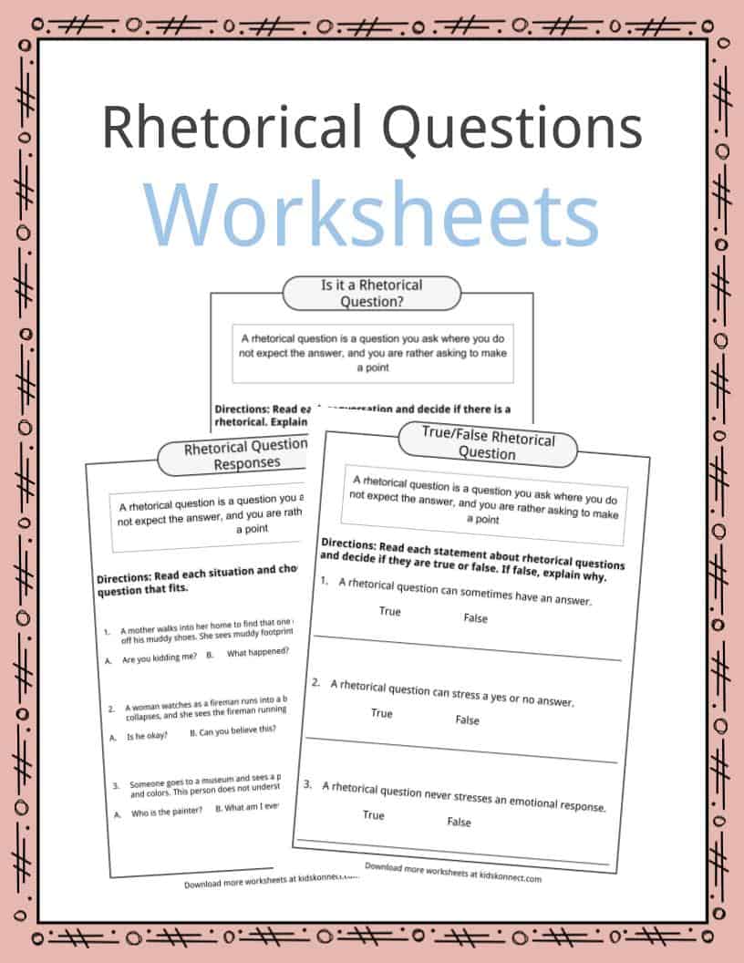 rhetorical analysis worksheet