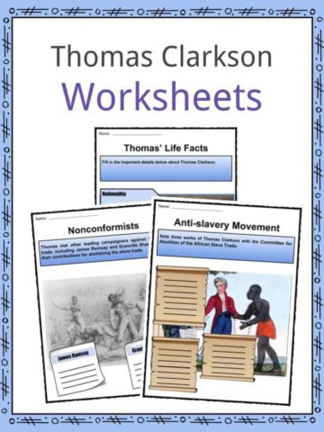Thomas Clarkson Worksheets